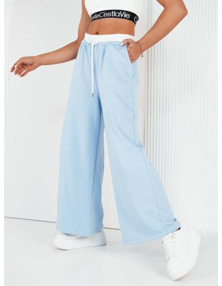 Dámske široké nohavice VERES modré