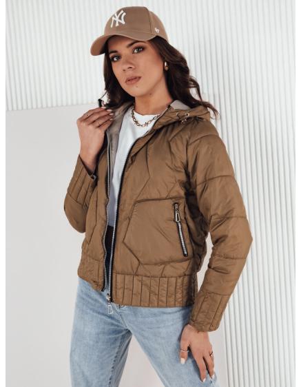 Dámska bunda FALES hnedá