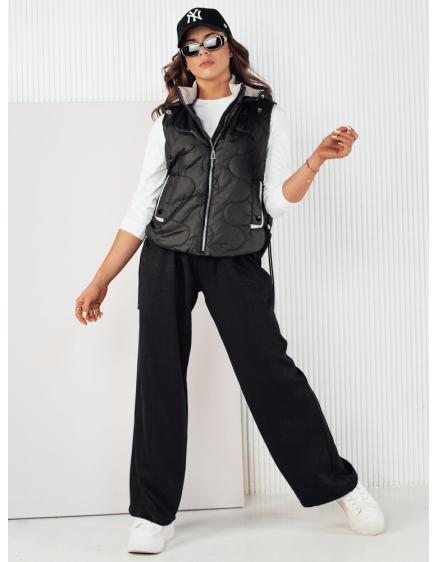 Dámská prošívaná vesta TREOS černá