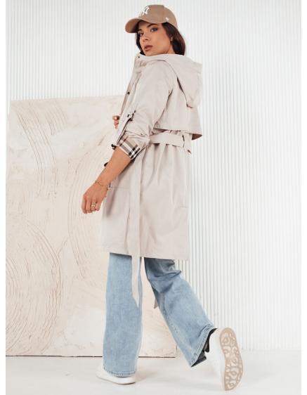 Dámská bunda parka CIVIT ecru