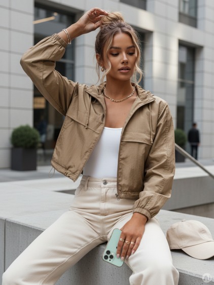 Dámska bunda GRAUS beige