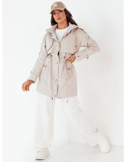 Női parka BRENS ekrü