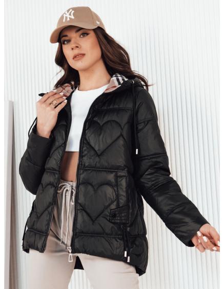 Dámska prešívaná bunda OLMO čierna