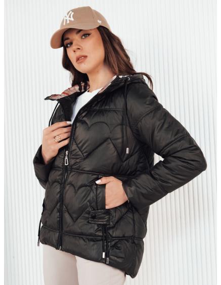 Dámska prešívaná bunda OLMO čierna