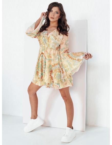 Dámské šaty mini FLOWNESA vícebarevné