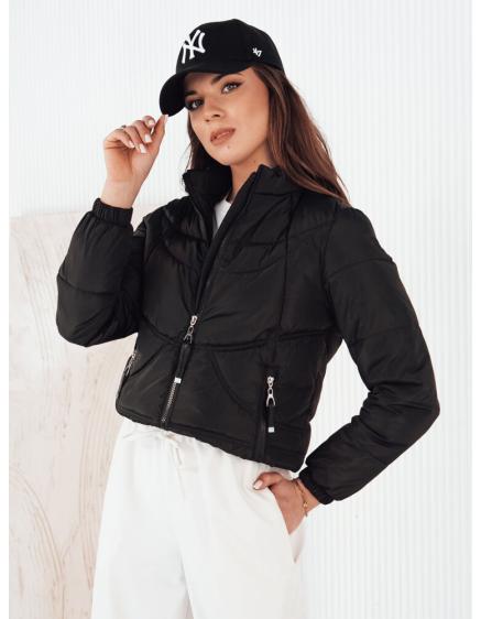 Dámska prechodná bunda SALECA čierna