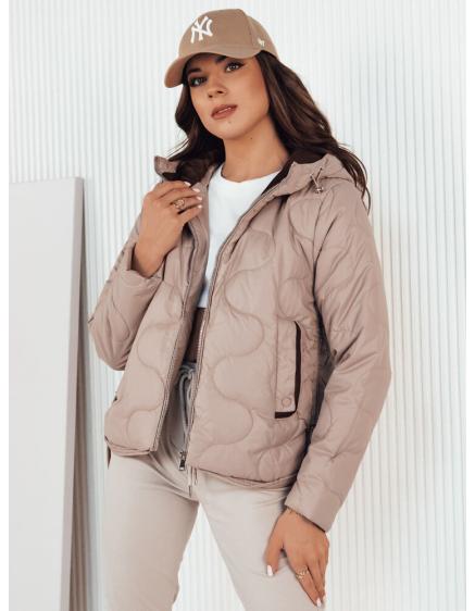 Dámska bunda béžová