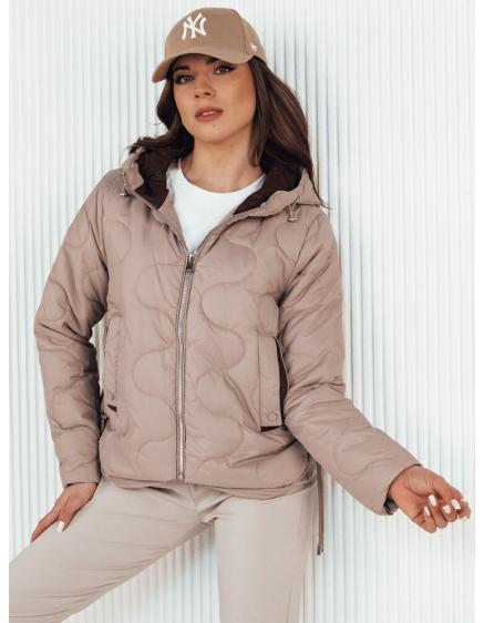 Dámska bunda béžová