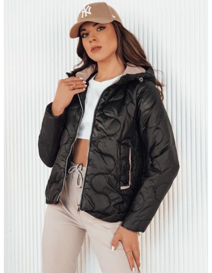 Dámska bunda čierna