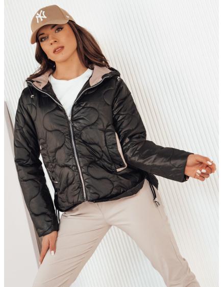 Dámska bunda čierna