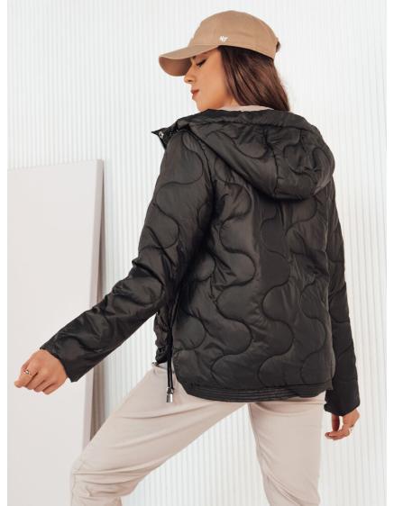 Dámska bunda čierna