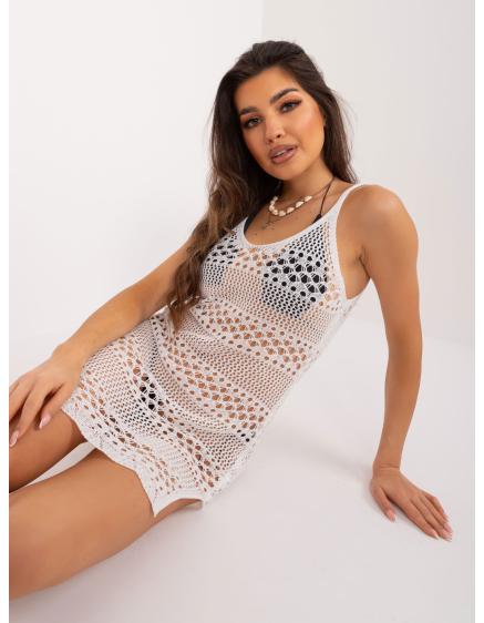 Női mini HUDA strandruha fehér
