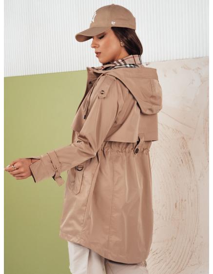 Dámská bunda parka MOZA béžová