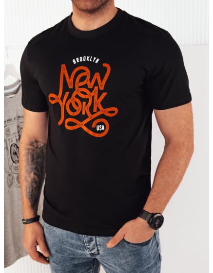 Pánske tričko s potlačou KIK čierne