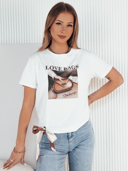 Dámske tričko LOBAG white