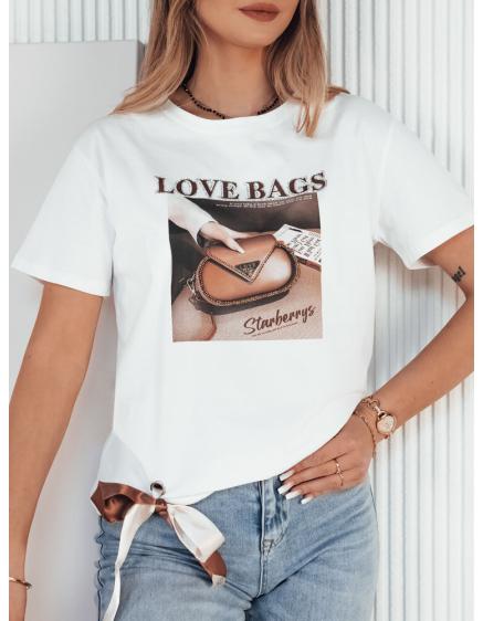 Dámske tričko LOBAG white