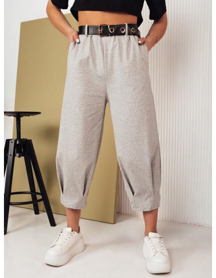 Dámské kalhoty z látky BLAYS šedé