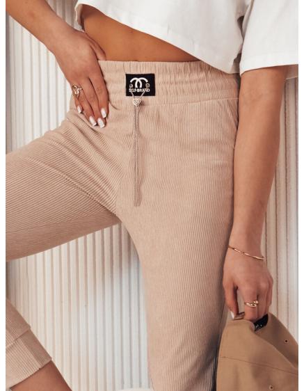 Dámske tepláky DERCY béžová