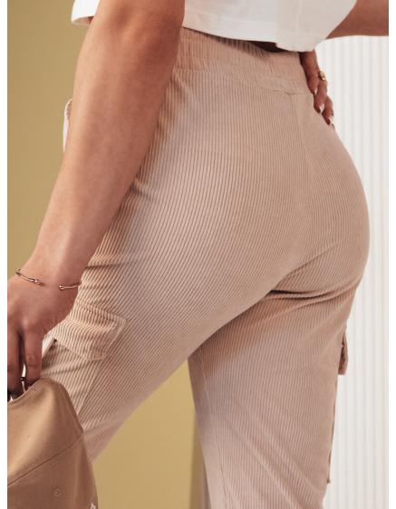 Dámské tepláky FLAYON béžové