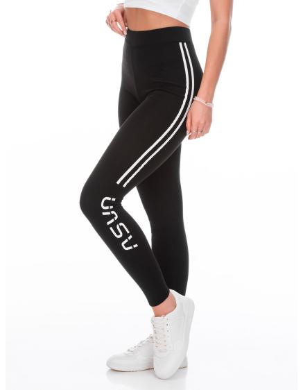 Női leggings PLR250 fekete