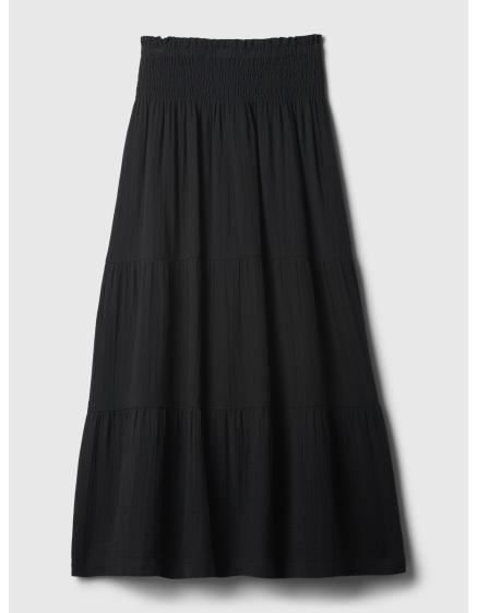 Mušelínová maxi sukňa