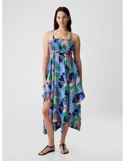 Vzorované midi šaty