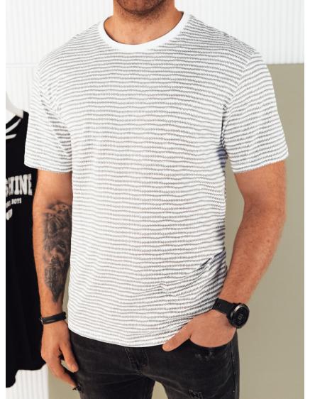 Férfi póló nyomtatott LERA fehér