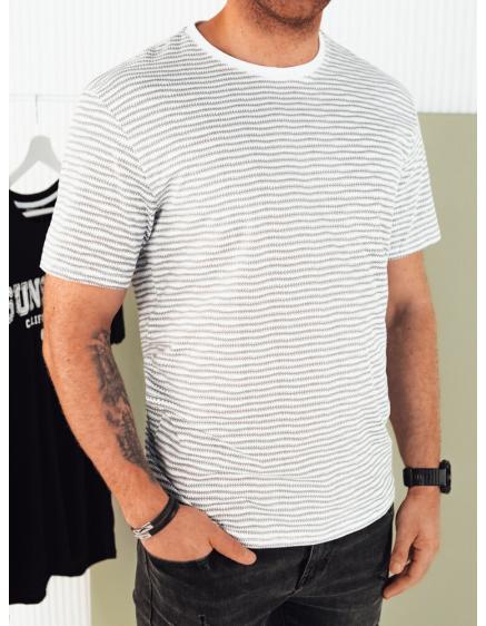 Férfi póló nyomtatott LERA fehér