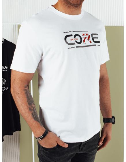 Pánske tričko s potlačou LOPA biela