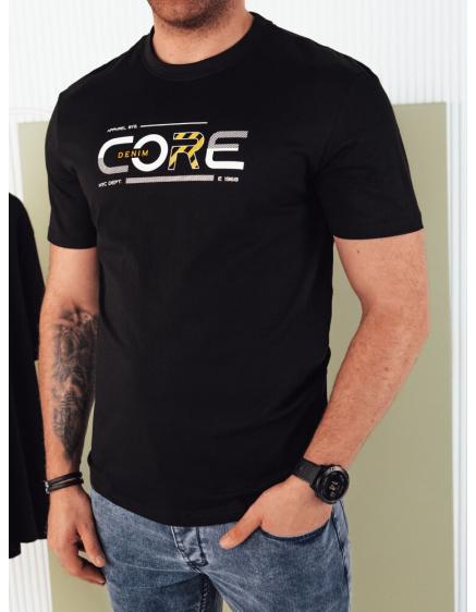 Pánske tričko s potlačou LOPA čierna