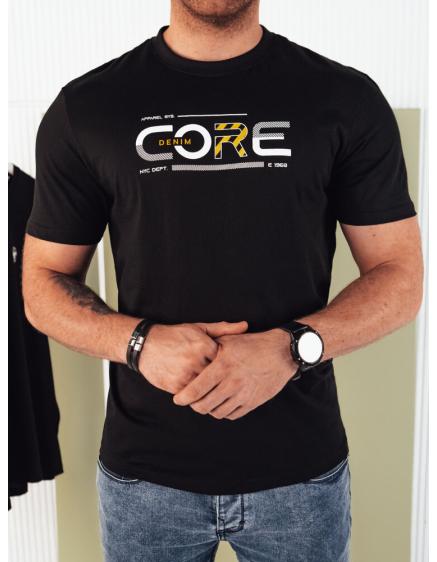 Pánske tričko s potlačou LOPA čierna