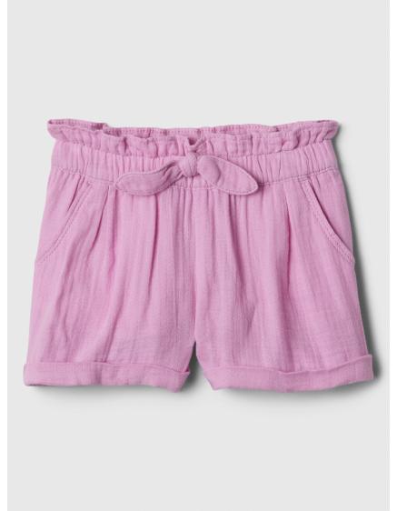 Detské šortky s mašľou