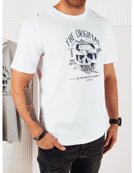 Férfi nyomtatott ing fehér