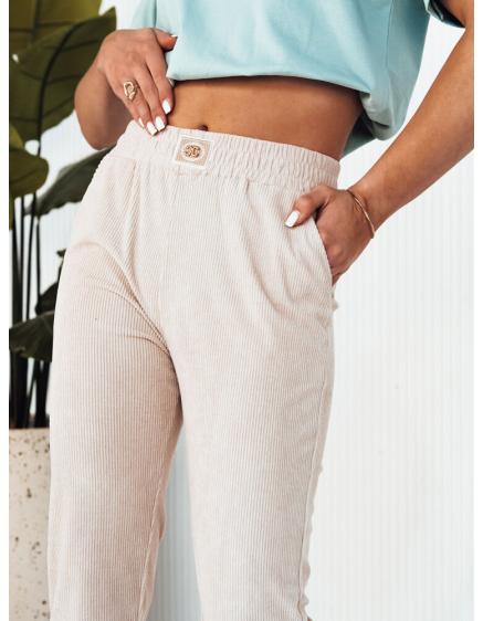 Dámske tepláky BRINAT beige