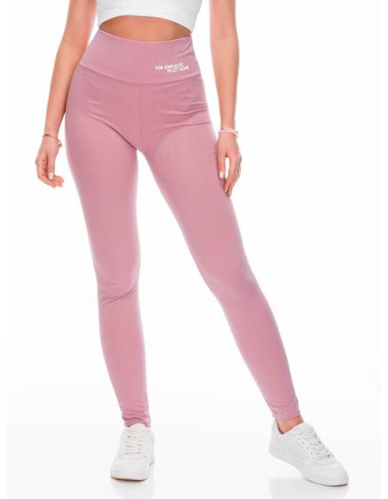 Női leggings PLR251 rózsaszín
