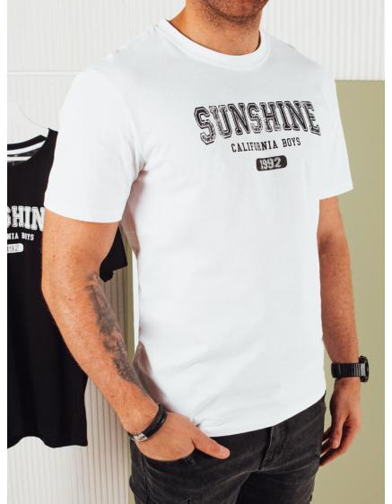 Pánske tričko s potlačou ETRA biele