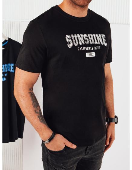 Pánske tričko s potlačou ETRA čierne