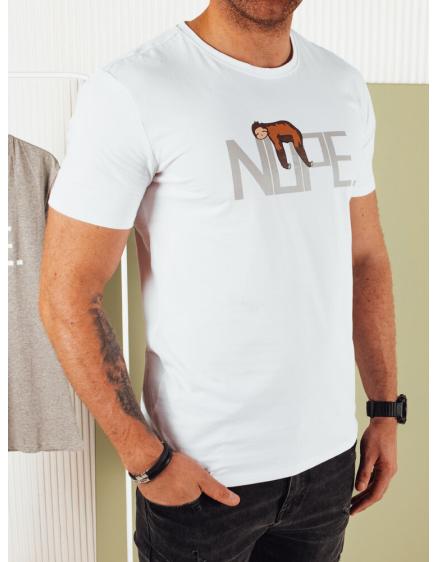 Pánské tričko s potiskem WIRA bílé