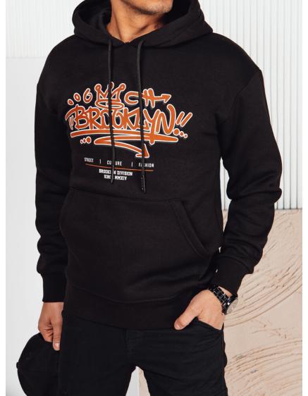 Pánská mikina s potiskem SERRA černá