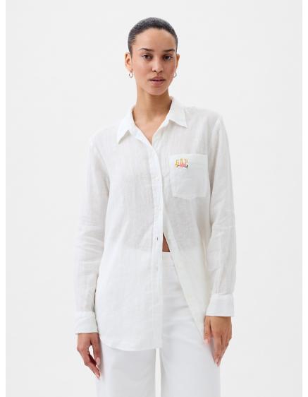 Vászon póló logóval