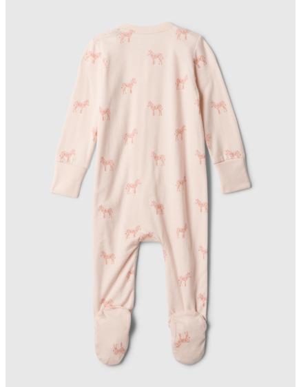 Organikus pamutból készült bébi kezeslábas