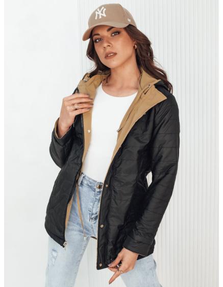 Dámská bunda ELINA tmavě béžová