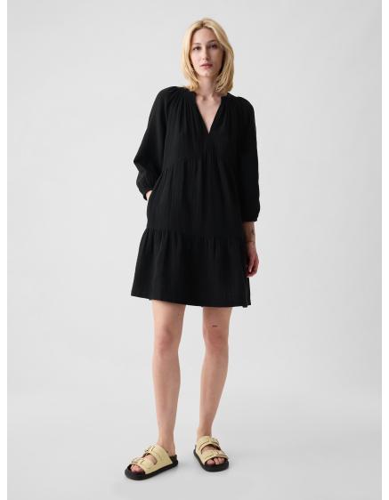 Mušelínové mini šaty