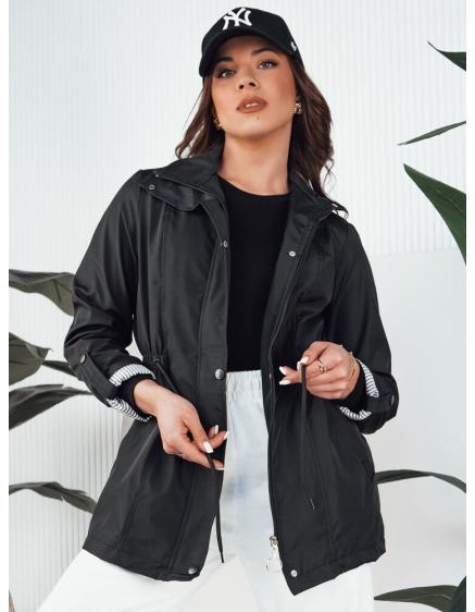 Női parka dzseki DARINAS fekete