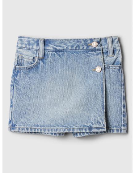 Detské džínsové šortky Sukňa