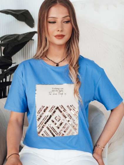 Dámske tričko CENTIA modrá