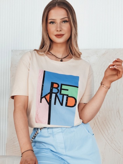 Dámske tričko KINDBE broskyňová