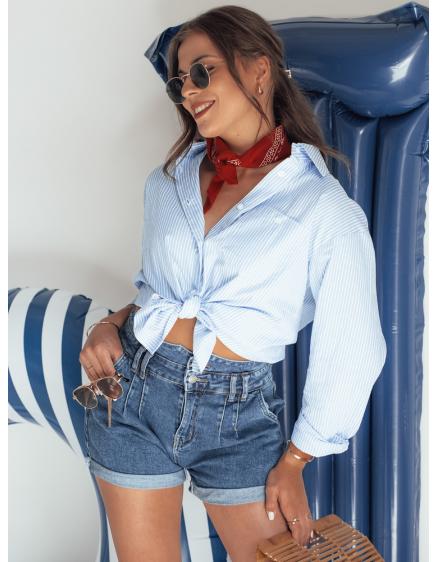 Dámske džínsové šortky DENIM DREAMS modré