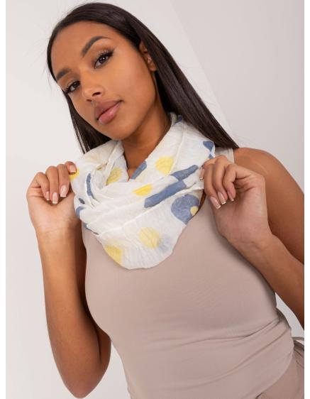 Dámske nohavice s potlačou ecru žltá