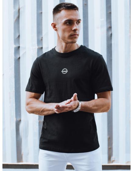 Férfi póló nyomtatott ERRA fekete